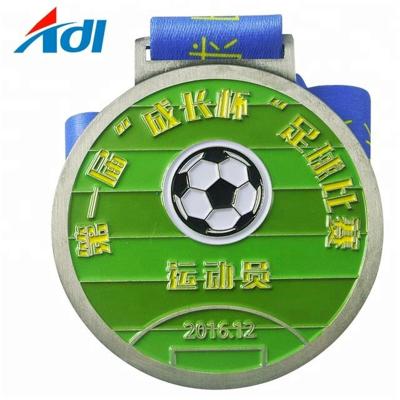 China Europe/America Personalizada Die Cast Customize Cheap Custom Soccer Medal Award Medalha Football Medals Holder Medallas De Futbol for sale