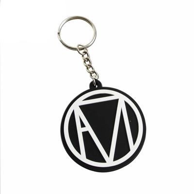 China 2D PVC 3D Rubber Keychain Rubber Keychain Made Custom Cute Anime Keychain Gift OEM Manufacturer Logo Soft Key Chain for sale