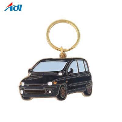 China Custom Personalized Car Soft Hard Enamel Keychains Souvenir Gift China Manufacturers Iron Metal Zinc Alloy for sale