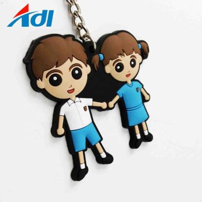 China Souvenir Gift Factory Metal Key Ring PVC Anime Key Chains Sublimation Custom Key Chain Manufacturer for sale