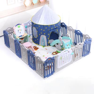 China 2021 European Standard Inflatable Playpen For Baby Fence Easy Assembly New Arrivals Removable Portable Plastic Safety for sale