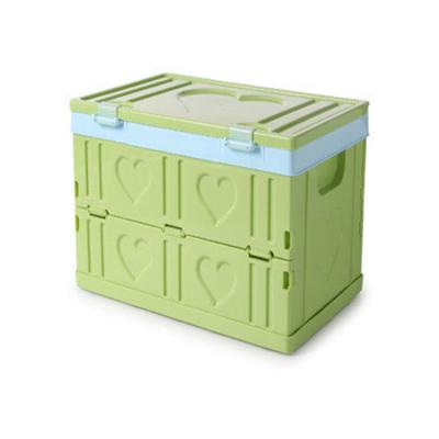 China Kids Toy Storage Box Stackable Pp Foldable Plastic Home Clothing Storage Boxes Viable And Eco-friendly Injection 10KG Multifunctional Bins for sale