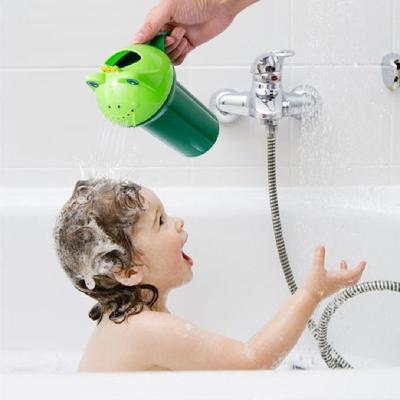 China For Baby Baby Bath Products Kids Baby Bath Shampoo Eco-friendly Portable Shower Cup for sale