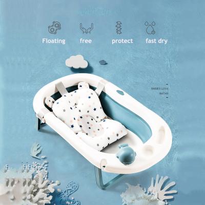 China Baby Bath Cleaning 2021 Supports Sample Quote Good Quality Free Folding Portable Baby Deep Tub For Kids Bath for sale