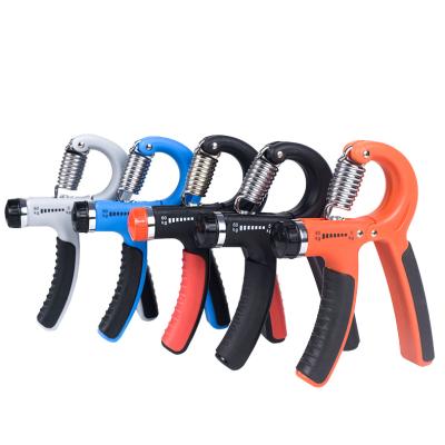 China Adjustable ARM Power Exercise Gripper Strength Test Program Strengthener Hand Grip for sale