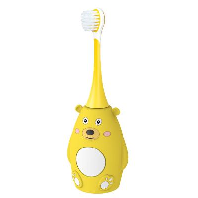 China Imported Soft Dupont Care Factory Oral USB Rechargeable/Food Grade Powered Vibrate Sonic Automatic Mini Automatic U-Shaped Electric Toothbrush For Kids for sale