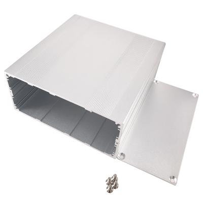 China Electronic appliance vange extruded split control box enclosure aluminum extrusion project audio box 145*68*150mm for sale