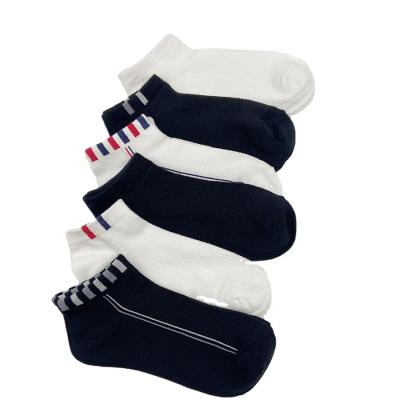 China Custom Made High Quality Breathable Jacquard Breathable Unisex Ankle Solid Color ODM Short Socks for sale