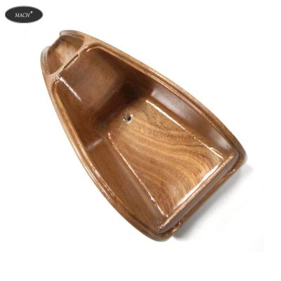 China CNC Service Walnut Phone Holder Wood Craft Part Aluminum Machining Milling Part for sale