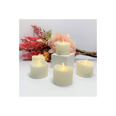 China New Design Birthdays LED Plastic Electric Candle For Decoration Automatically Run 6 Hours On And 18 Hours Off witihin One Day for sale