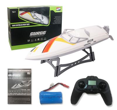 China Waterproof Forward RC Radio Remote Control Boat HBX 2.4GHZ High Speed ​​Boats For Kids High Speed ​​Boat for sale