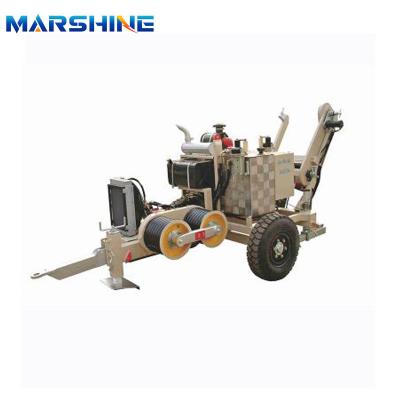 China Industriële kabels hydraulische trekker spanningsmotor 60 kW Cummins motor Te koop