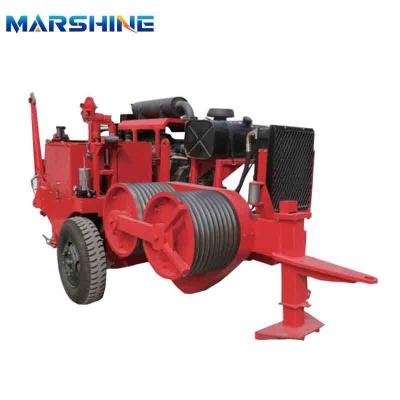 China Bottom Groove Power Overhead Line Stringing Equipment Tensioner Diesel Engine for sale