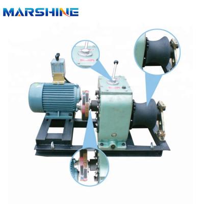 China Electrical Wire Rope Cable Pulling Winch Machine Portable 380V for sale