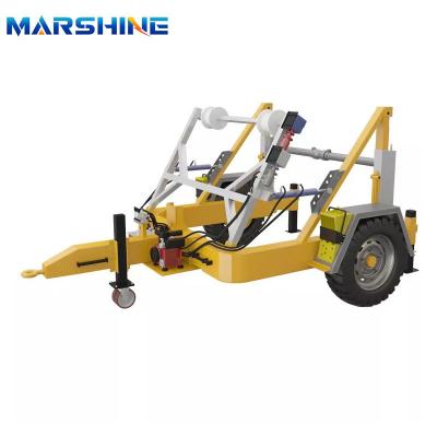 China Mechanical Wire Spool Cable Drum Trailer For Hauling Pulling Lifting for sale