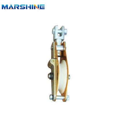 China Aluminium Pulley Tackle Snatch Nylon Sheave Hoisting Block For Cable Wire Rope for sale