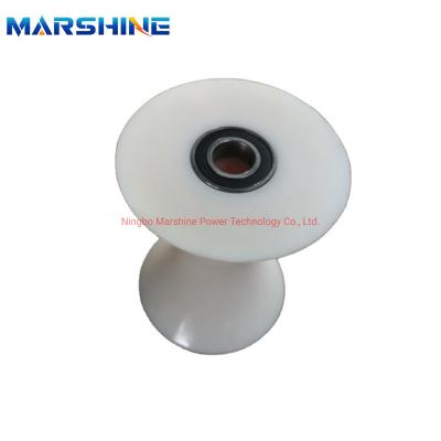 China Small Nylon Sheave Manhole Cable Roller Cable Drum Pulley Tray Roller for sale