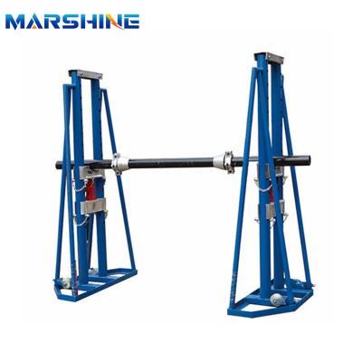 China Mechanical Hydraulic Drum Jack Reel Stands Lifting Equipment 5 Ton for sale