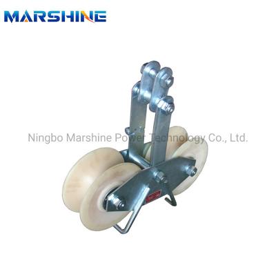 China Line Fittings Stringing Equipment Tandem Sheave For Stringing Block Cable Pulling Tools for sale