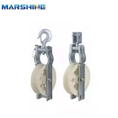 China Single Wheel Three Small Diameter Nylon Wheel With Aluminum Wheel Pay-Off Block for sale