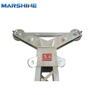 China ODM Aluminum Inner Suspended Lattice Gin Pole Hardware For Tower Erection for sale