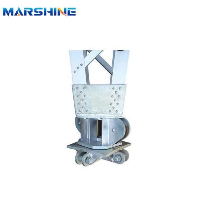 China Galvanized Power Tower Erection Concrete Electric Post Gin Pole for sale