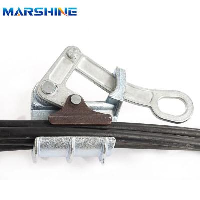 China Electrical Wire Come Along Cable Gripper Clamp For Insulated Line Casting Pulley for sale