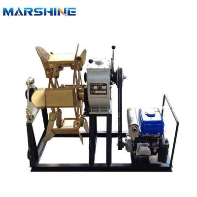 China Belt Drive Winch For Winding Wires Gasoline Electric Cable Within 3 Ton Capacity for sale