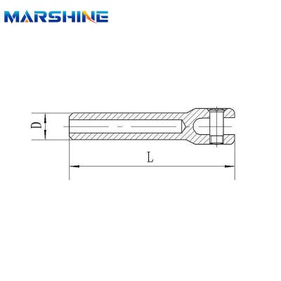 China YGJ Hole Link Swivel Connector Cable Pulling Rotating Swivel Joint Steel Wire Connector for sale