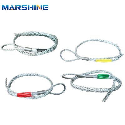 China Male 2 Pins Temporary Joints Connector Wire Mesh Socks with Aluminum Terminals for sale