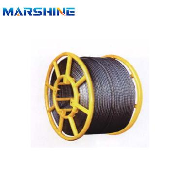 China Anti Twisting Braided Galvanized Steel Cable Wire Rope For Pulling Conductor And Opgw for sale