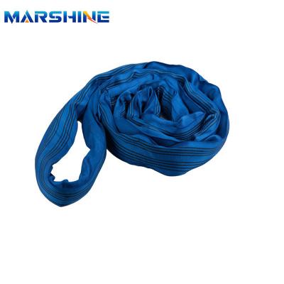 China Customizable Color Flat Webbing Lifting Sling With Welded Chain For Aerial Work for sale