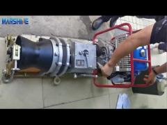 Portable Diesel Power Winch Capstan for Underground Cable Pulling and Tensioning