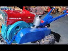 Four Gear Double Drum Walking Tractor Winch Design with Diesel Engine Hoist