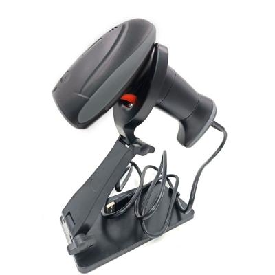 China Long Range Waterproof Barcode Scanner Handheld IOS LINUX MAC Use With Stand A4 Android Barcode Reader 1D 2D QR CODE for sale