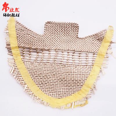 China PU China factory custom comfortable fashion hand made PU weave shoe upper for shoes for sale