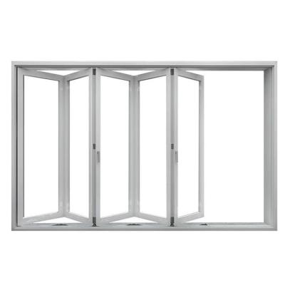 China Sound Insulation OEM Service Balcony Doors Aluminum Profile Folding Doors for sale