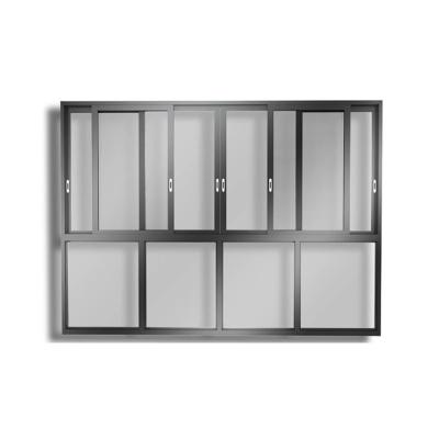 China Factory Wholesale Cheap Price Aluminum Profile Sliding Windows Sliding for sale