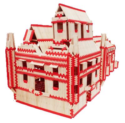 China Building Blocks Toy Creative Use 1000pcs Woody Stem Building Blocks Own City for sale