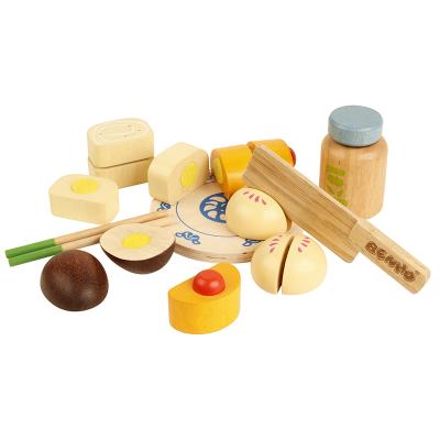 China Eco-friendly Material Wooden Slicing Toy Set-Fruit Grower Kitchen Toy Try for sale