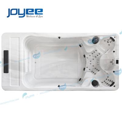 China JOYEE Design Large Pool Whirlpool Modern Luxury Spa Outdoor Free Function Hot Tub With Balboa System for sale