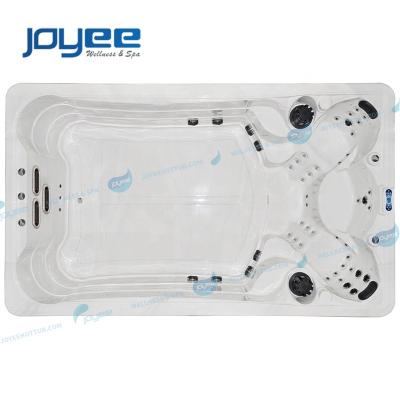 China JOYEE Large Size Outdoor Endless Spa Massage Modern Hot Selling Pool Spa Bath Tub for sale