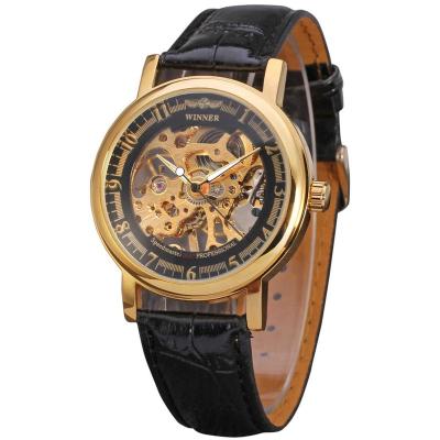 China 2020 Popular Skeleton Mechanical Time Support Mens Power Reserve T-Winner Watch Custom Logo for sale