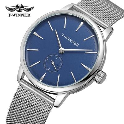 China 2020 Power Reserve China t WINNER Handwinder Men's Fashion Watches Wholesale Custom Classic Male Mechanical Watch uhren for sale