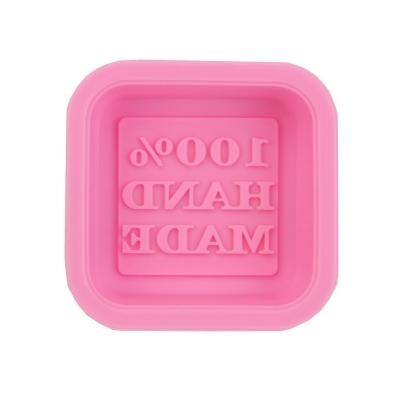 China 100% Viable Handmade Square Silicone Soap Cake Molds for sale