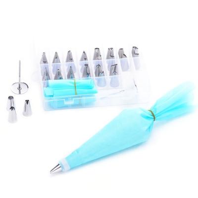 China 2021 Viable Hot Selling 38 Pcs Cake Decorating Consumables Bundle - Cake Decorating Supplies Icing Spout Placed - Icing Tips Set for sale