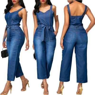 China Wholesale QUICK DRY QUICK DRY One Piece Women Fashion Trend Super Comfortable Overalls Summer Loose Style Hot Jeans For Women for sale