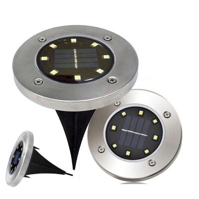 China Waterproof IP65 ROAD Track 8LED Outdoor Solar Powered Inground Light for sale