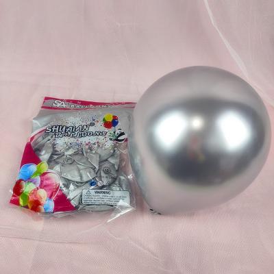 China Macaron sprinkle hot sale metal color latex balloons with 5 inch /10 inch/12 inch/18 inch for sale