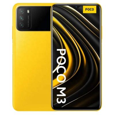 China Dual SIM Card ROM 128GB ROM Large 6000mAh Battery POCO Mobile Phone Global Version POCO M3 Smartphone 662 4GB RAM 128GB for sale